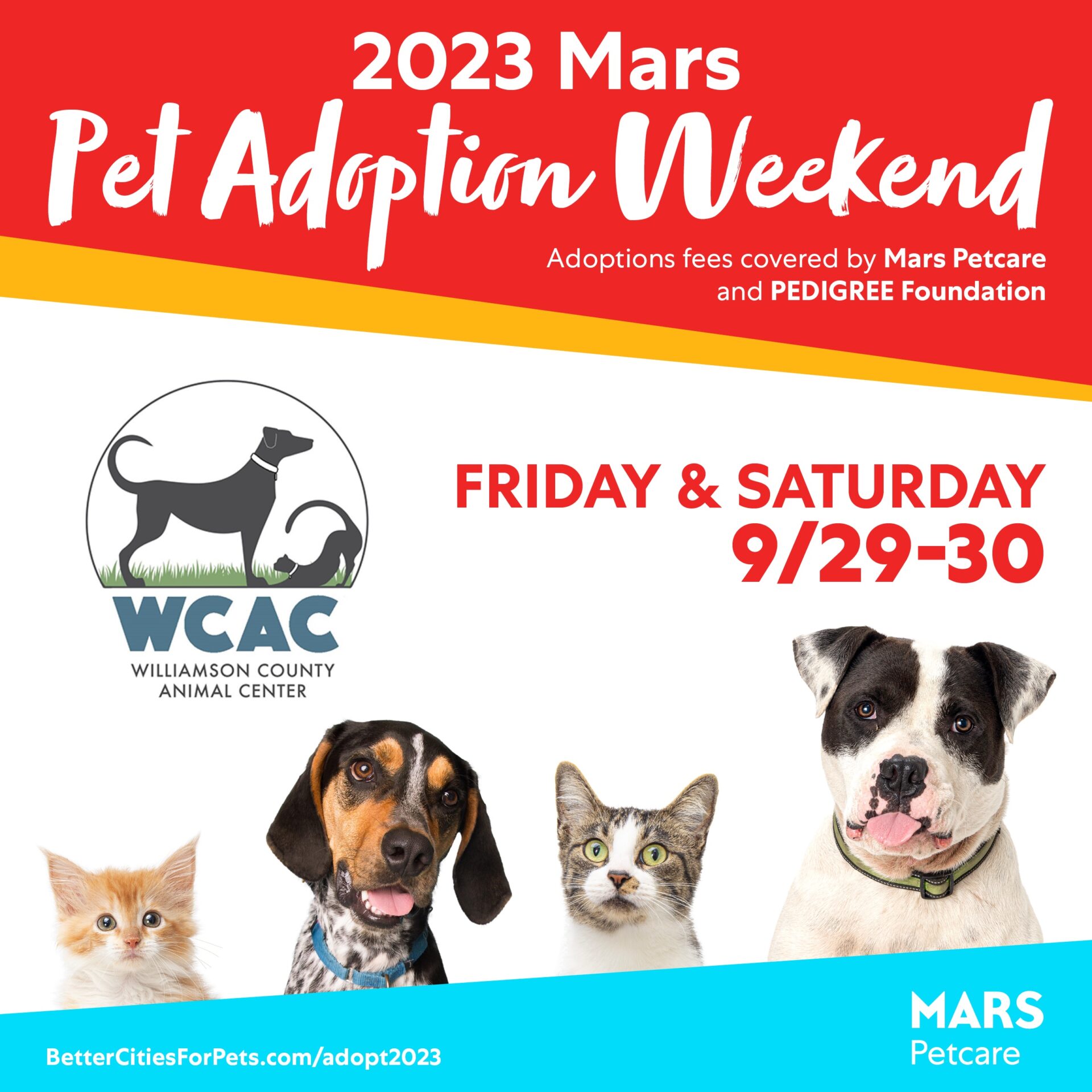 2023 Mars Pet Adoption Weekend Franklin TN