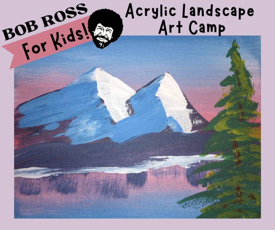 Bob Ross for Kids! - Acrylic Landscape Art Camp in Franklin and Spring Hill, TN.