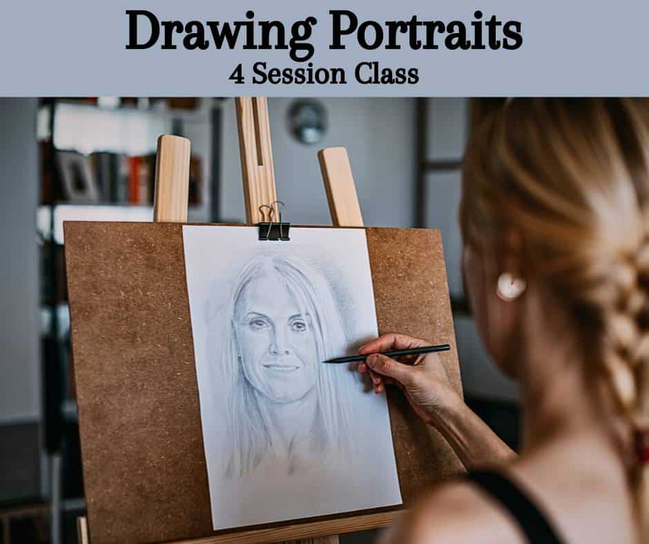 Drawing Portraits 4 Session Class in Nolensville