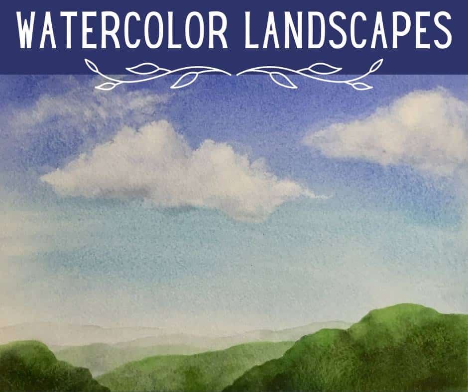 Watercolor Landscapes Painting Class Franklin TN