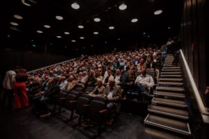 319-seat Turner Theater in downtown Franklin at The Factory was sold out for the premier of Million Dollar Quartet.