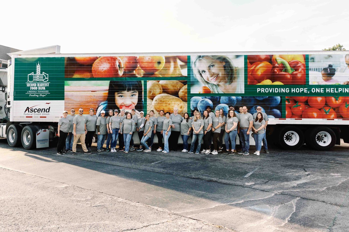 Ascend Federal Credit Union Helps Lead Food Distribution Drive in Lebanon
