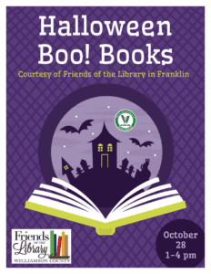 Boo! Books at the Franklin Library