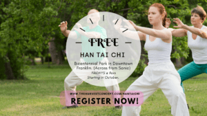 FREE Tai Chi in Bicentennial Park Franklin Tenn.