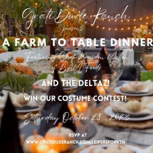 Guys and Ghouls Farm to Table Dinner Franklin TN