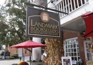 Landmark Booksellers Downtown Franklin - Street Sign