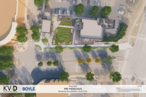 Meridian Cool Springs to Add Two Restaurants, Public Green Space-Plaza Renderings 1