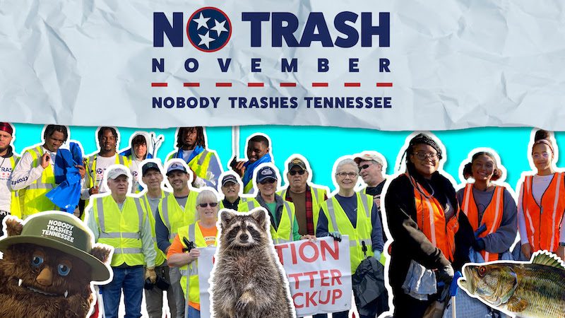 No Trash November Tennessee