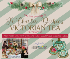 A Charles Dickens Victorian Tea event in Franklin, TN.