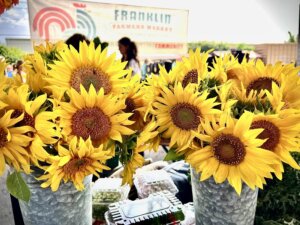 Franklin Farmers Market downtown Franklin shopping event that is fun for all ages!