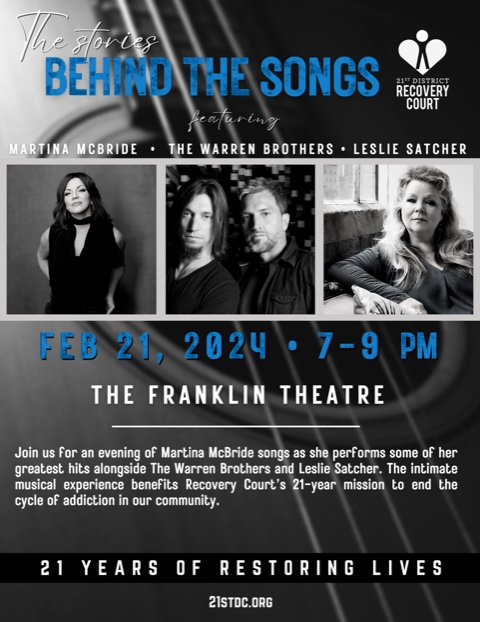 Martina McBride to Perform Franklin TN The Stories Behind the Songs