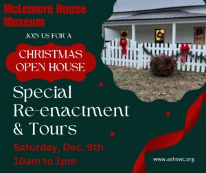 McLemore House Museum – Annual Christmas Open House