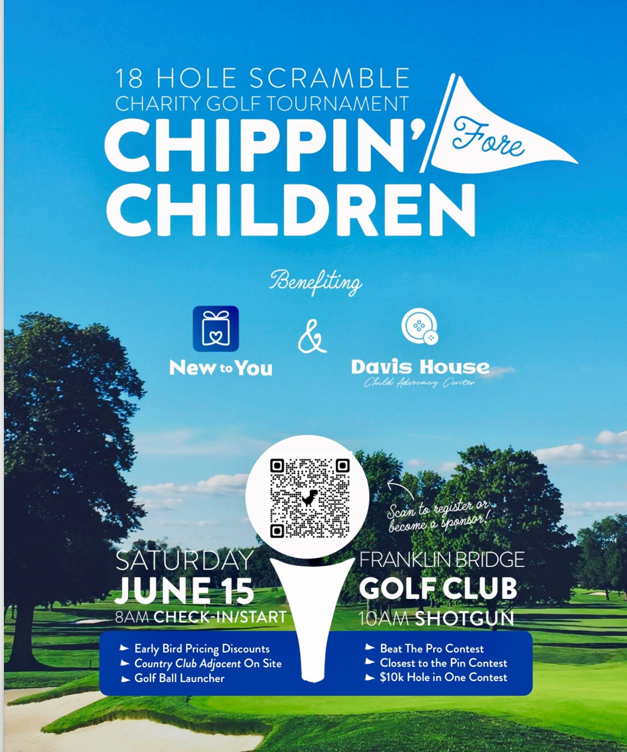 Chippin' for Children 18-hole scramble charity golf tournament Franklin TN