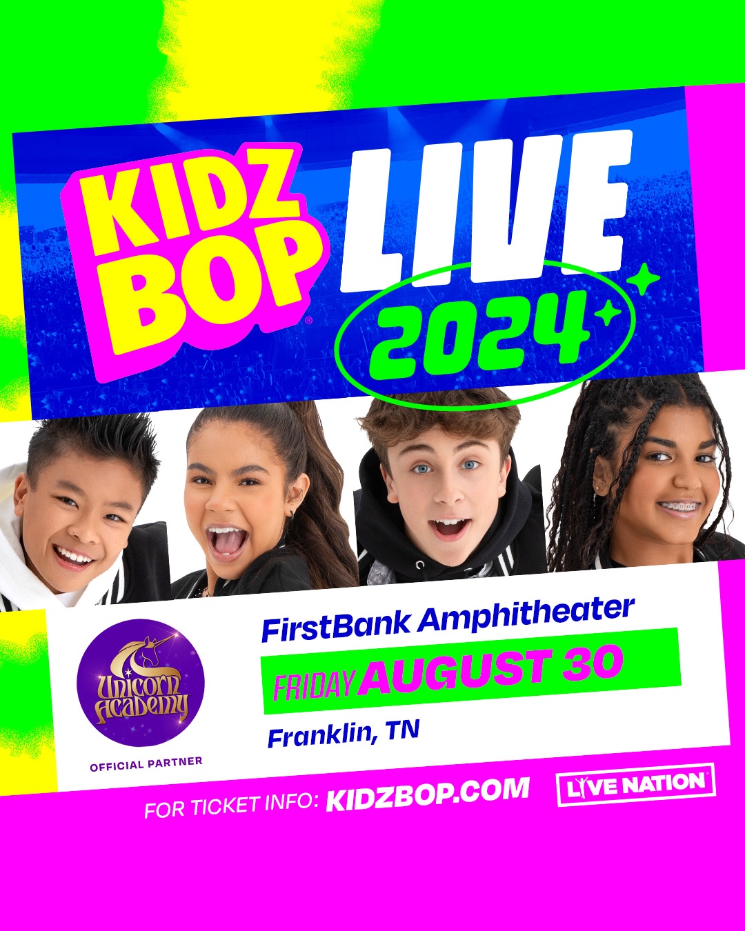 Kidz Bop Live 2024 Franklin, TN