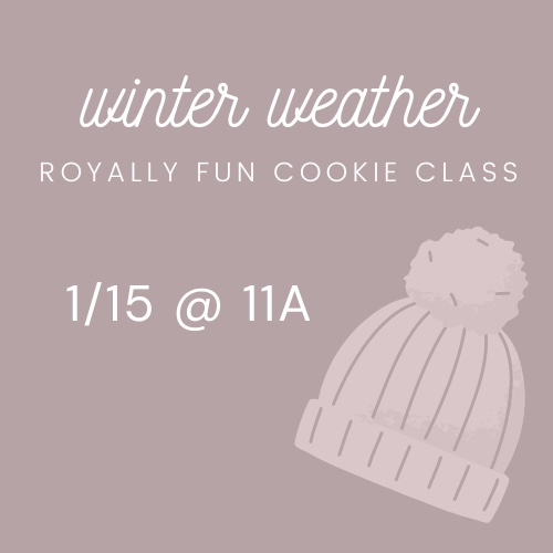 Winter Weather Cookie Class Franklin TN Sugar Drop