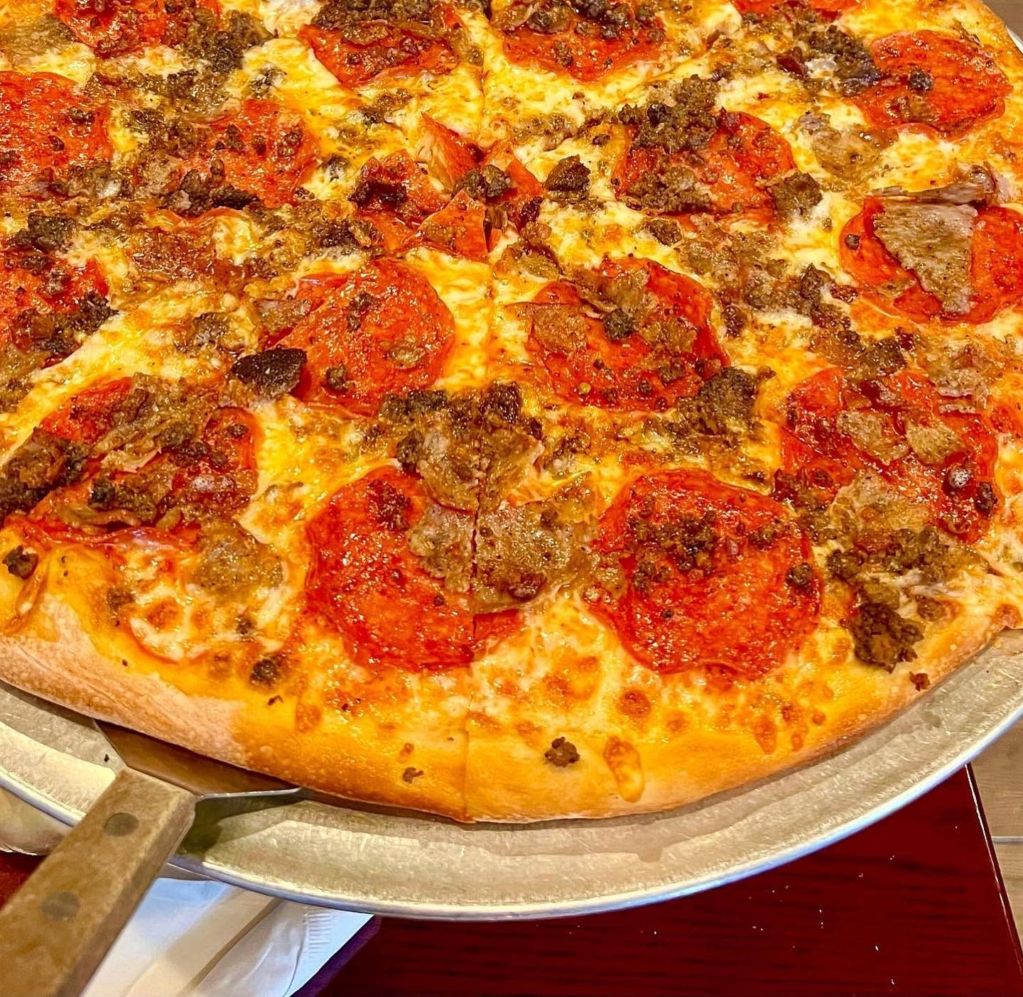 Gina's Stonefired Pizza in Franklin, TN.