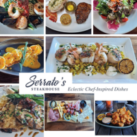 Serratos Steakhouse Franklin, TN_Food Collage