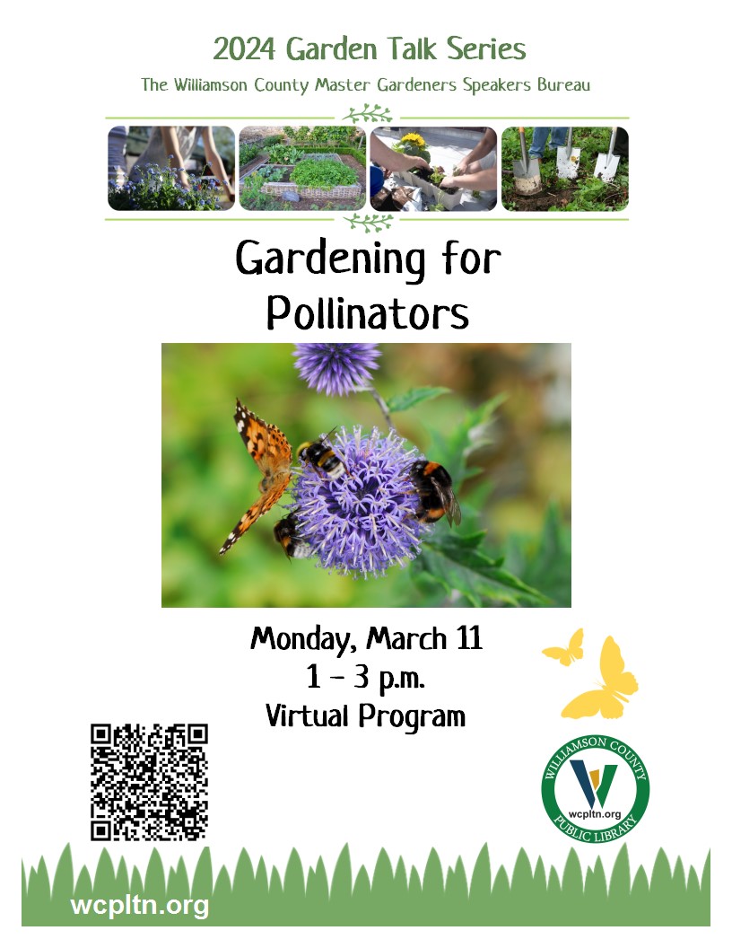 2024 Garden Talk Series- Gardening for Pollinators (virtual program) 2
