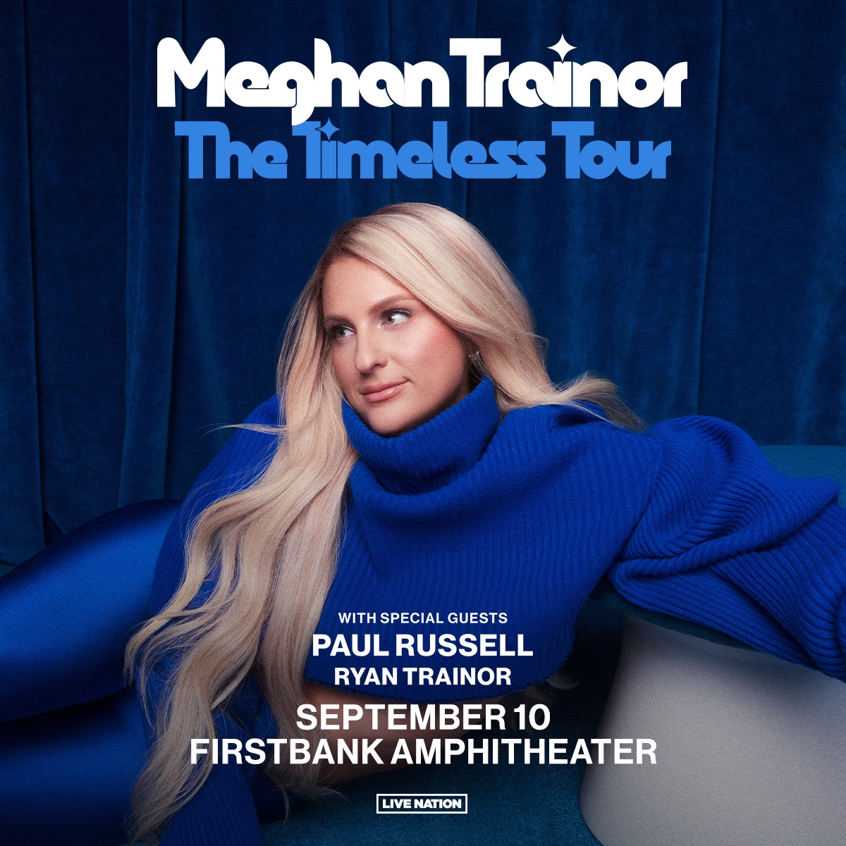 Meghan Trainor with special guests Paul Russell & Ryan Trainor in Franklin, Tenn.