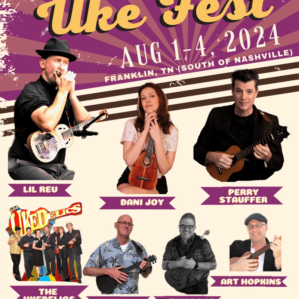 Music City Uke Fest Franklin Tennessee.
