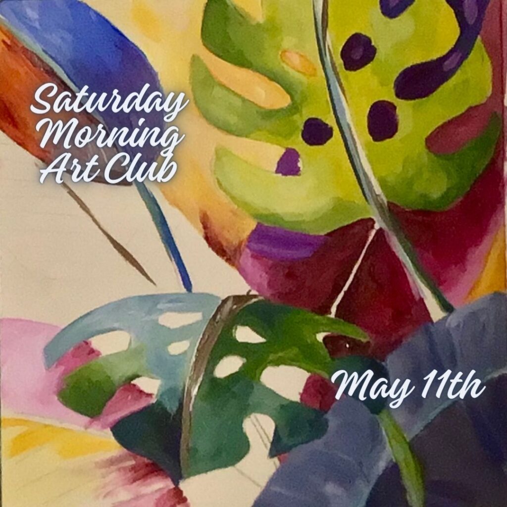 Saturday Morning Art Club in Spring Hill, TN_May
