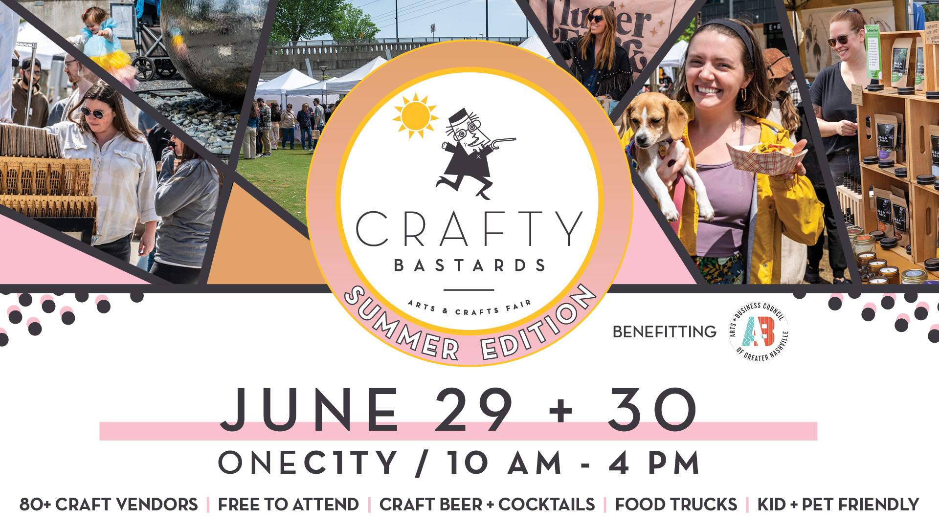 Crafty Bastards Arts & Crafts Fair Nashville, TN - Summer Edition