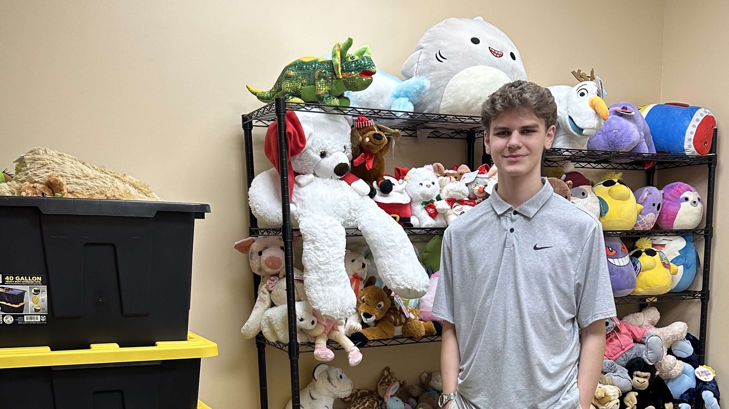 Kenny Royer Stuffed Animal Drive for Davis House Child Advocacy Center.