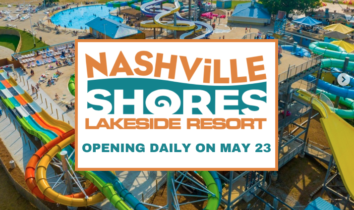 Nashville Shores Waterpark Opens May 23!