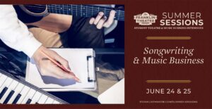 Songwriting Summer Sessions 2024 for Kids in Franklin at The Franklin Theatre.