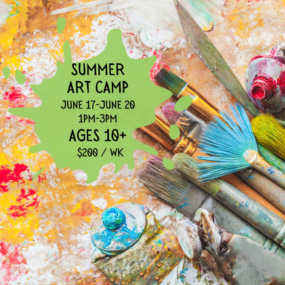 Spring Hill, TN Summer Art Camp for Kids Ages 10+.