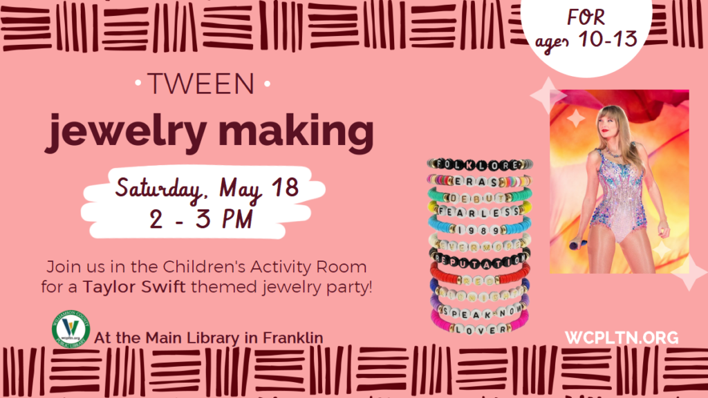 Tween Jewelry Making Franklin Library.
