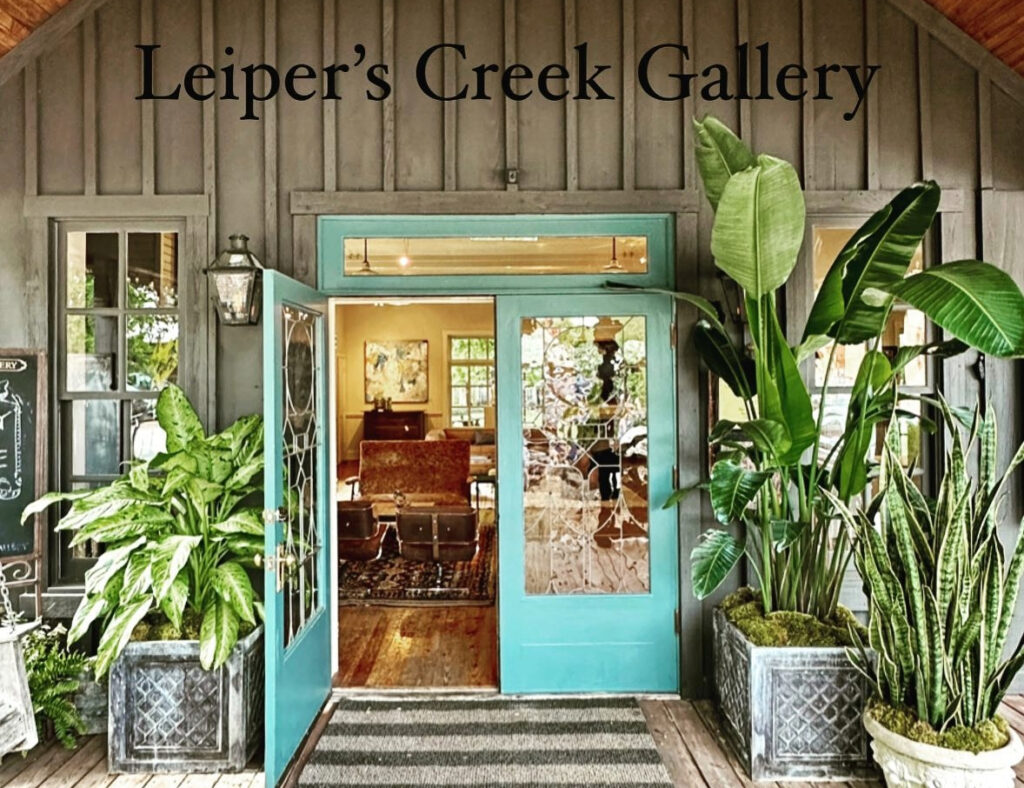 Leiper's Creek Gallery Leiper's Fork, Tennessee, exterior of the art gallery.