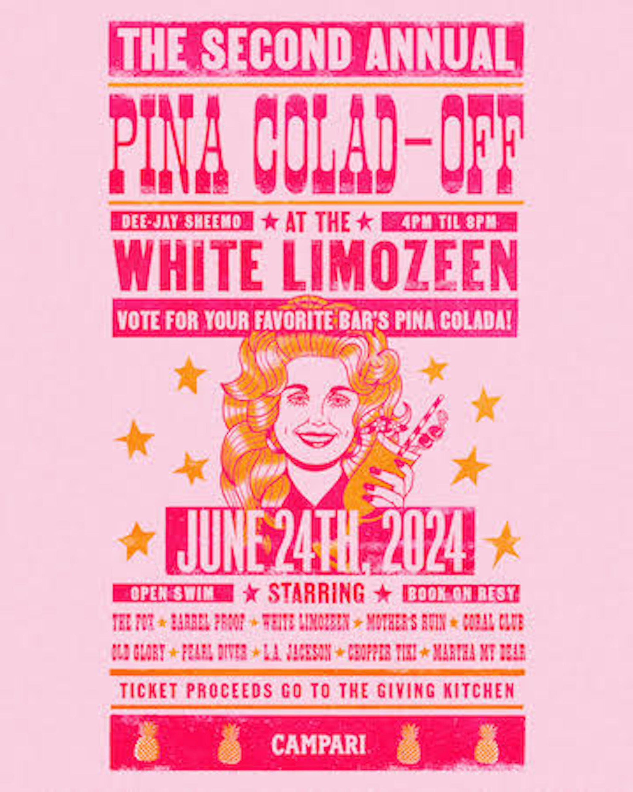 Pina Colada Off Event Nashville TN_White Limo