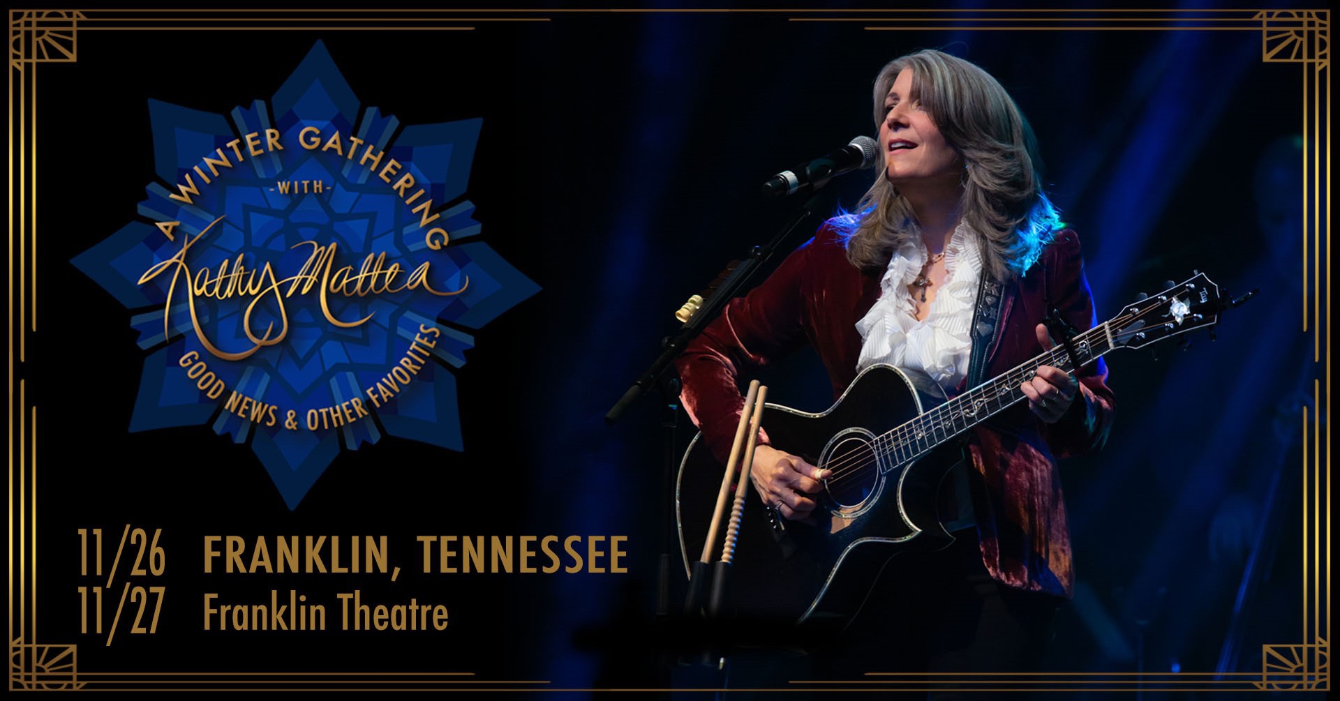 A Winter Gathering with Kathy Mattea.