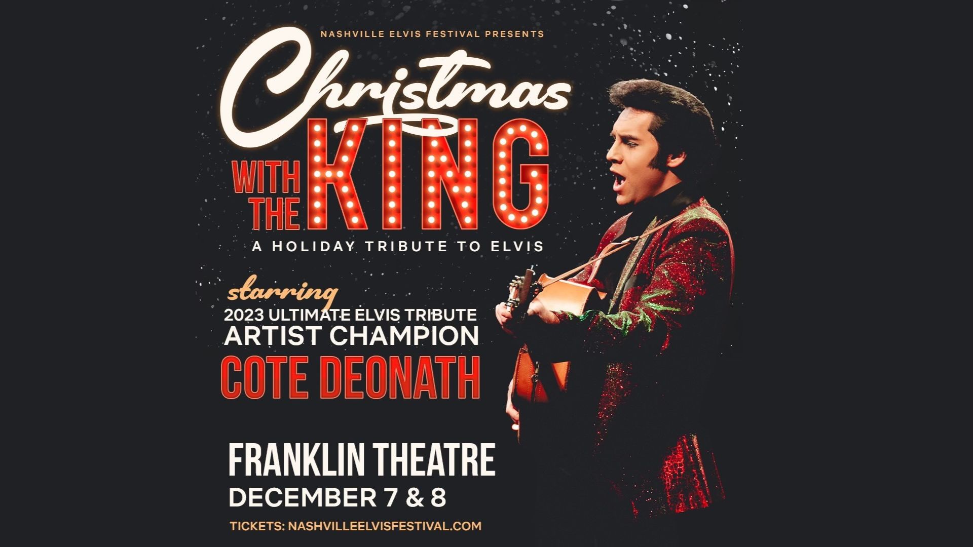 Christmas with the King A Holiday Tribute to Elvis_The Franklin Theatre.