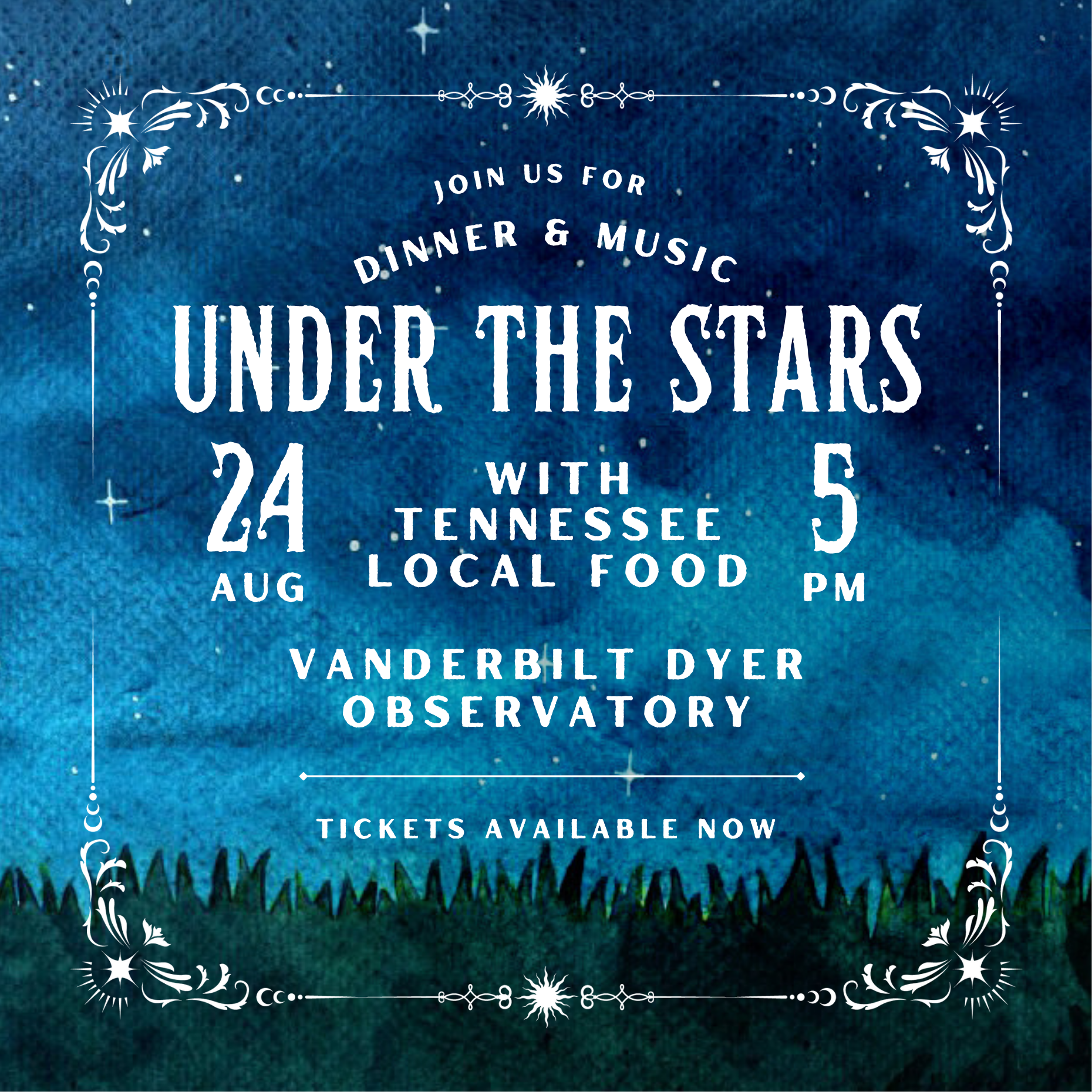 Dinner & Music Under the Stars Brentwood, Tenn.