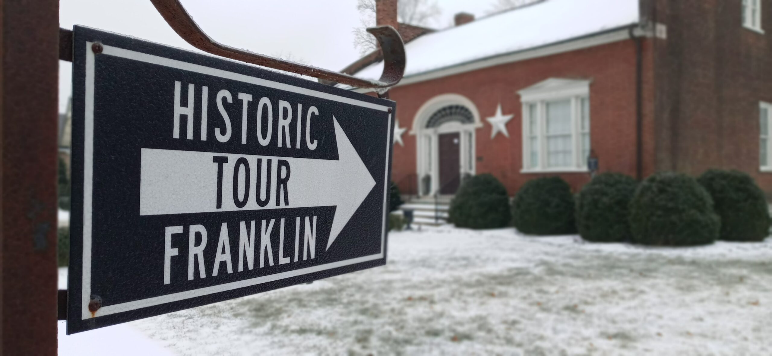 Historic Tour Franklin SIgn