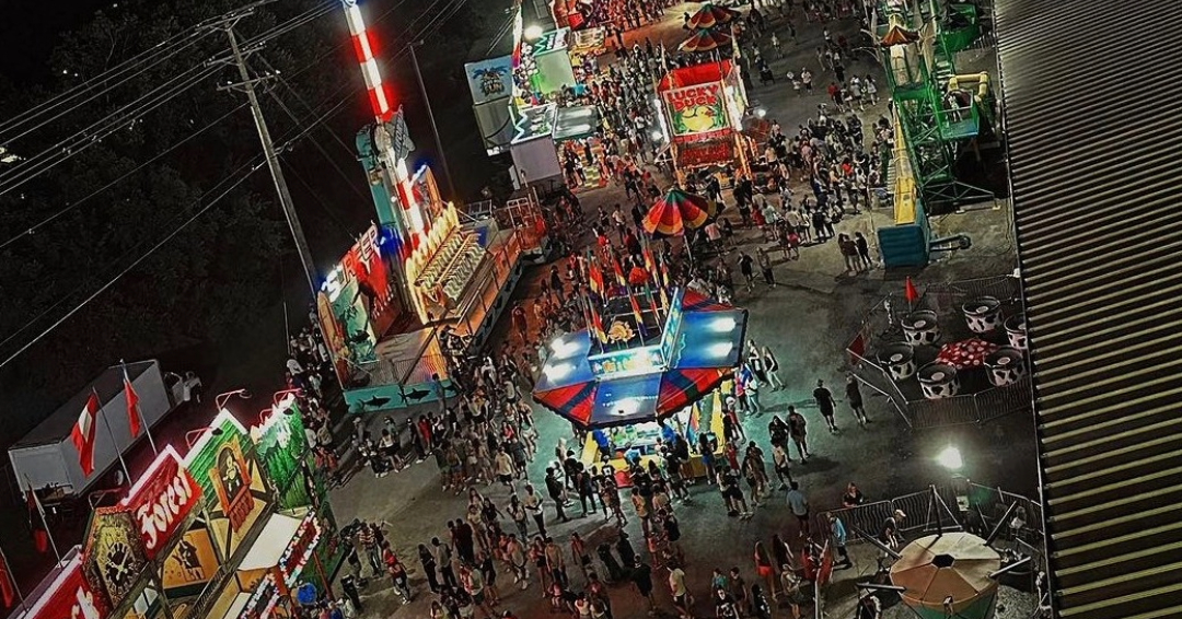 Williamson County Fair from Above