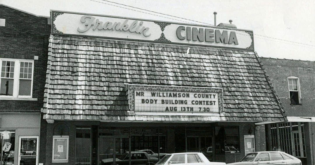 Old Franklin Theatre Facade