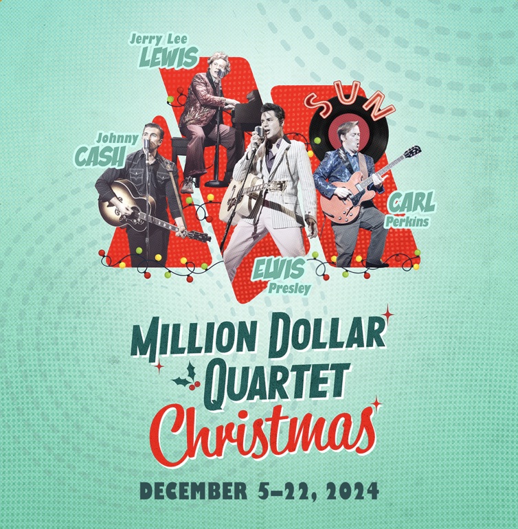 Studio Tenn Presents- Million Dollar Quartet Christmas show in downtown Franklin, Tenn., at turner Theater.