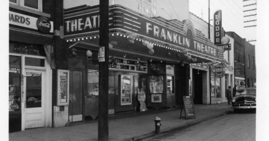 The Franklin Theatre Historic Photo