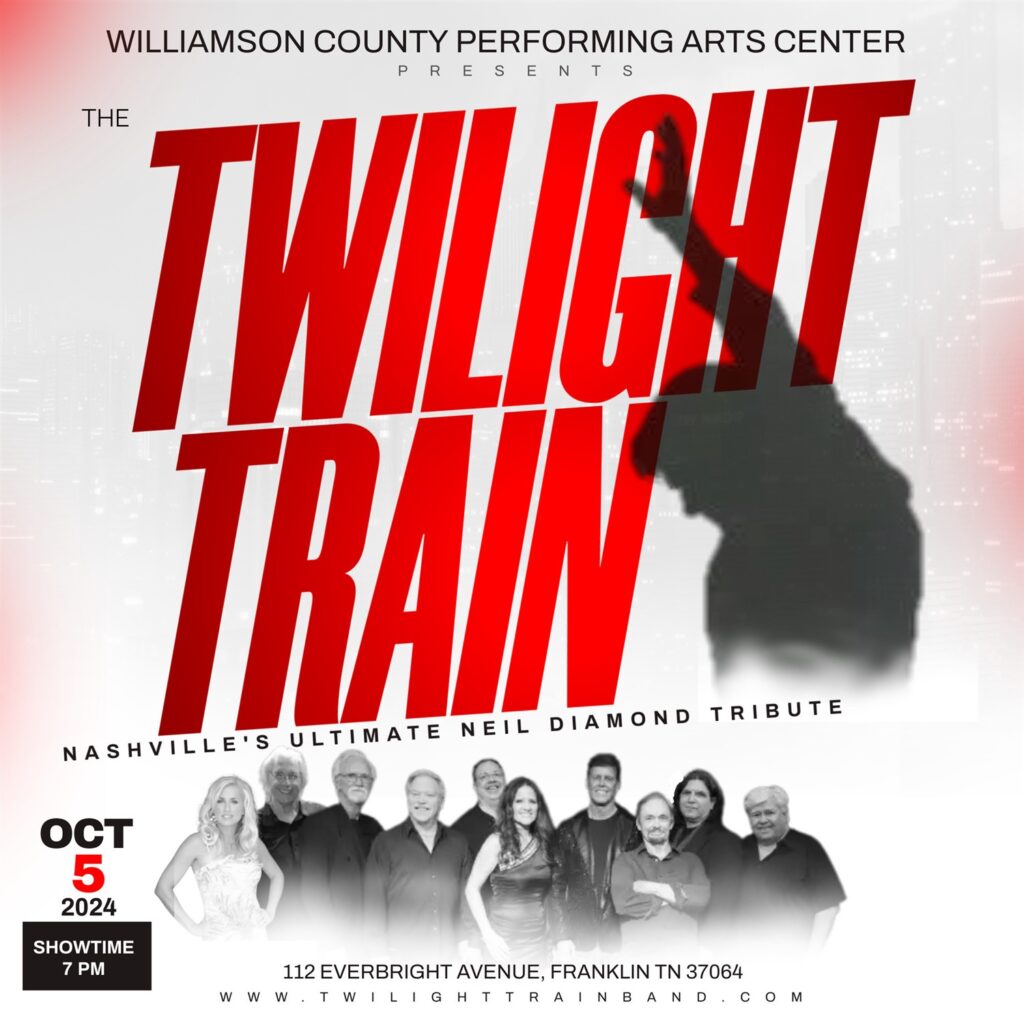 Twilight Train Nashville's Ultimate Neil Diamond Tribute_Franklin, Tenn.