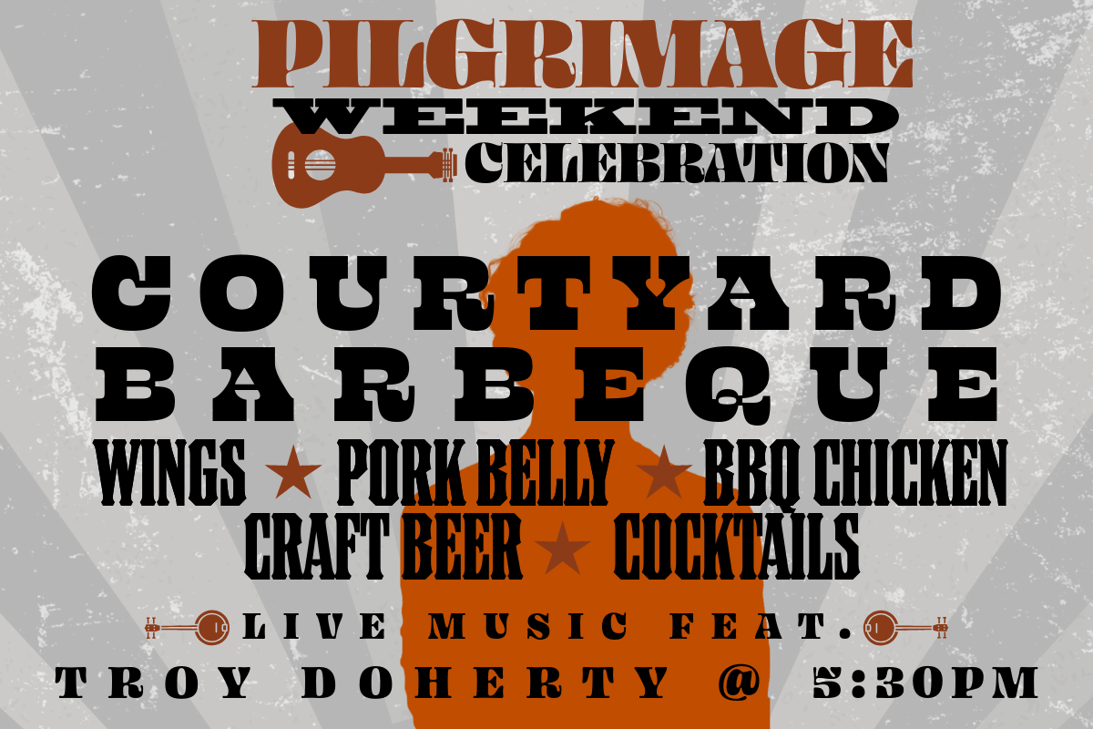 Pilgrimage Weekend Celebration – Courtyard Barbeque in downtown Franklin, Tennessee at The Harpeth.