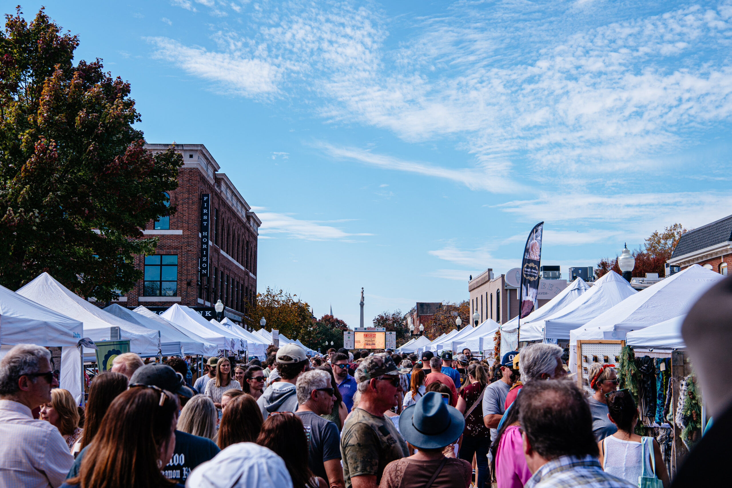 PumpkinFest Downtown Franklin, TN_Fall Festival_Vendors to shop at the festival.