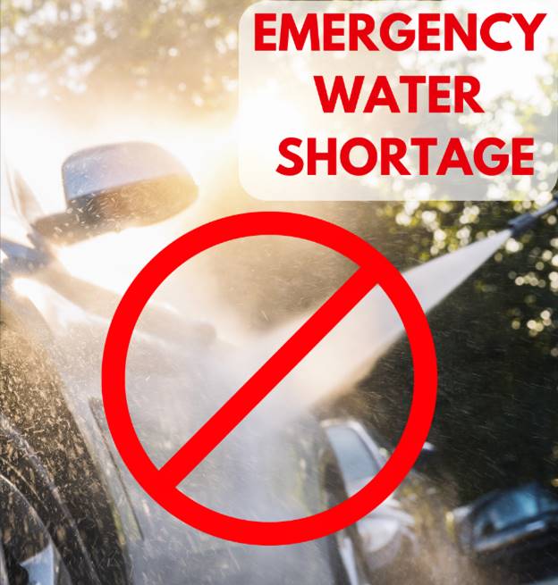 The City of Franklin Declares Emergency Water Shortage.