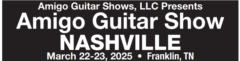 Amigo Guitar Show Nashville 2025 in Franklin, Tenn.