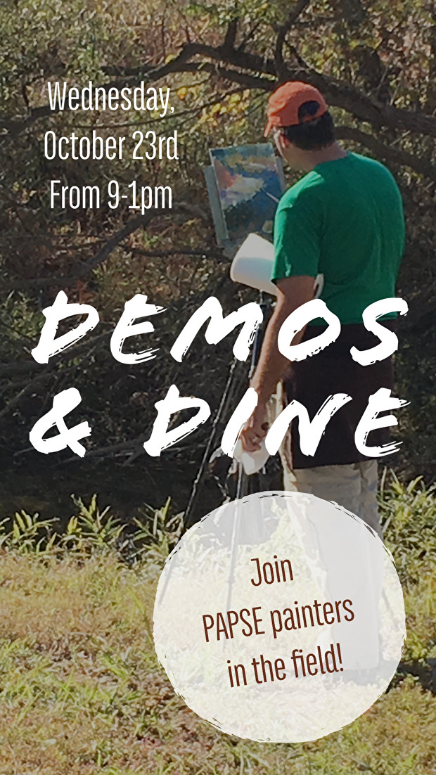 Demos and Dine Event in Leiper's Fork, TN at Leiper’s Creek Gallery.