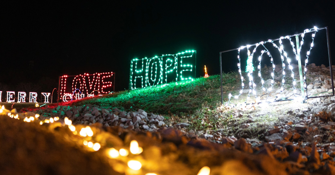 Franktown Festival of Lights Love Hope Joy