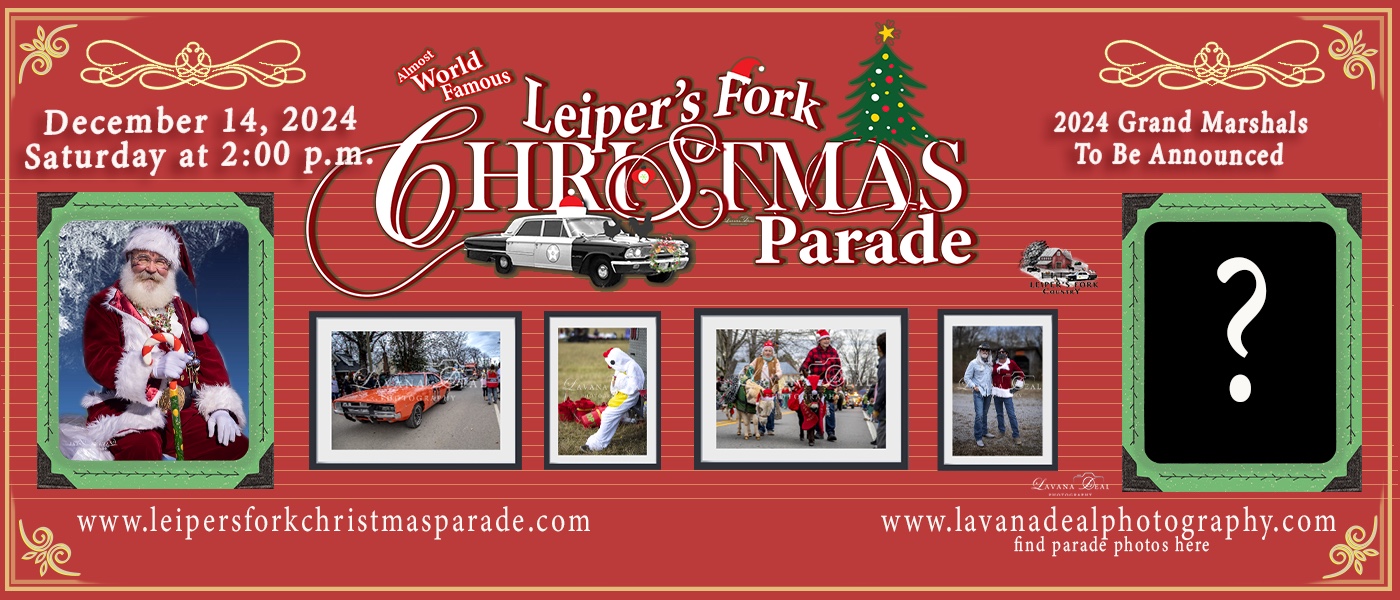 Leiper’s Fork Christmas Parade 2024.