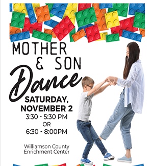 Mother & Son Dance in Franklin, Tenn., at WCPR's Enrichment Center.